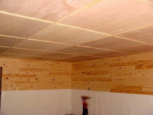 Самый дешевый потолок в гараже. Характеристики наиболее востребованных материалов