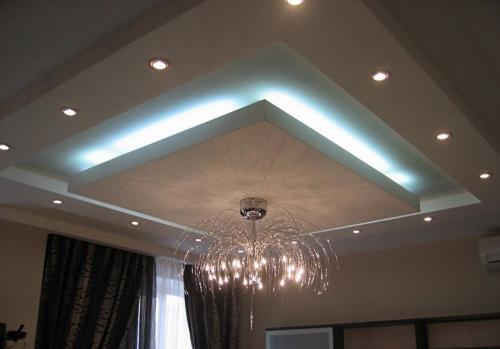 Какой выбрать дизайн потолков из гипсокартона. Преимущества гипсокартонных потолков 22 Какой выбрать дизайн потолков из гипсокартона. Преимущества гипсокартонных потолков 22