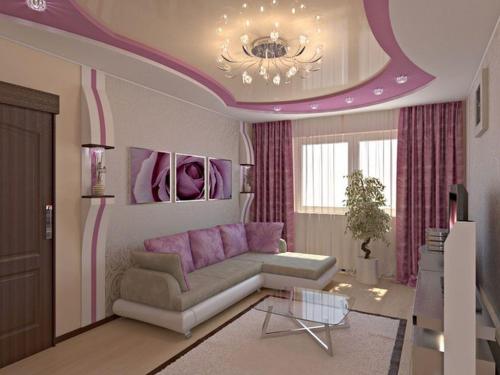 Дизайн натяжных потолков в спальне. Натяжной потолок в спальне — 155 лучший фото идей