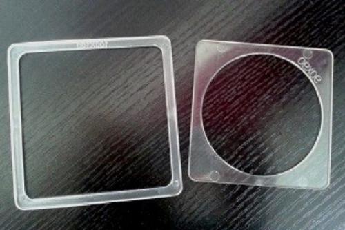 Установка квадратных светильников в натяжной потолок