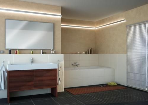Точечное освещение в ванной. Правильное освещение в ванной комнате, лучшие идеи, более 30 фото