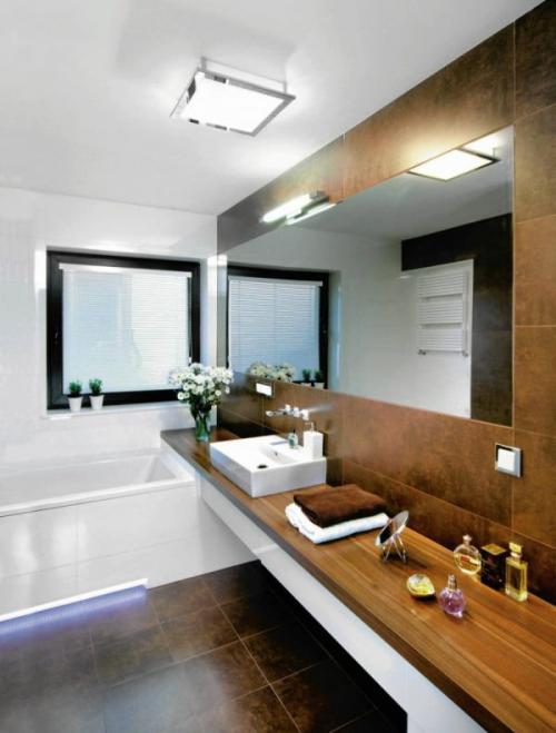 Точечное освещение в ванной. Правильное освещение в ванной комнате, лучшие идеи, более 30 фото