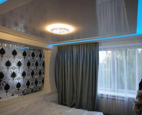 Карниз на кухню на натяжной потолок. Карниз для штор под натяжной потолок: советы по выбору и монтажу