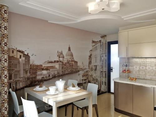 Чем отделать стены и потолок на кухне. Дизайн стен на кухне — 106 вариантов отделки в реальных фото