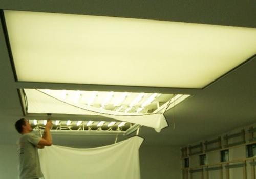 Светящийся натяжной потолок. Плюсы и минусы натяжного светящегося потолка