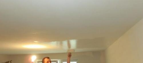 Краска для потолка скрывающая неровности. Внешний вид покрытия