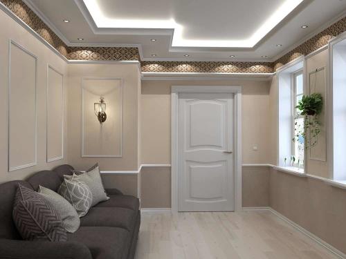 Стеновой багет для натяжных потолков. Какими бывают багеты для натяжных потолков