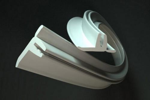 Резиновые галтели для натяжных потолков. Виды плинтусов для натяжных потолков