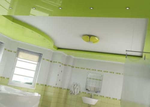 Какое полотно для натяжного потолка лучше. Какой натяжной потолок лучше выбрать в ванную комнату