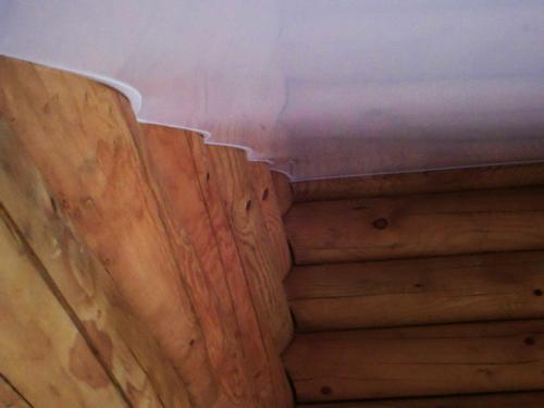 Можно ли устанавливать натяжные потолки в деревянном доме. Установка натяжного потолка в деревянном доме, конечно же возможна.