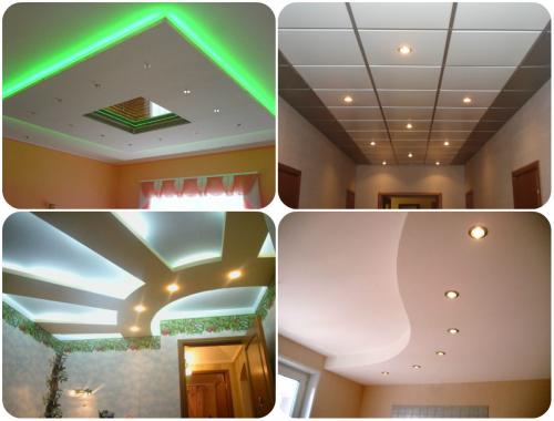 Что сейчас делают с потолками. Как сделать потолок