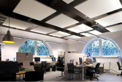Виды потолков в офисе. Виды офисных потолочных конструкций