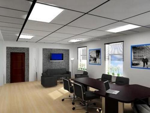 Виды потолков в офисе. Виды офисных потолочных конструкций