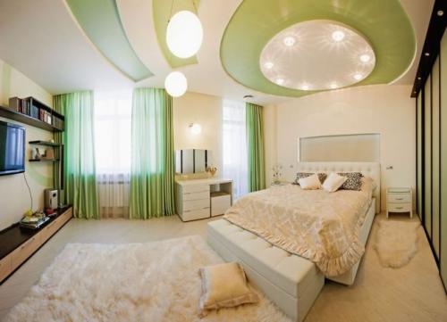 Выбираем отделку потолка в спальне. Правила выбора цвета для потолка в спальне