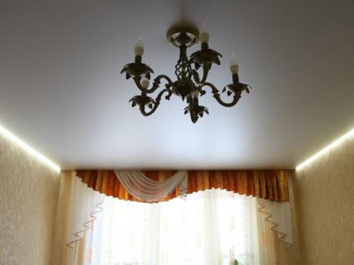 Парящий потолок технология. Парящий потолок