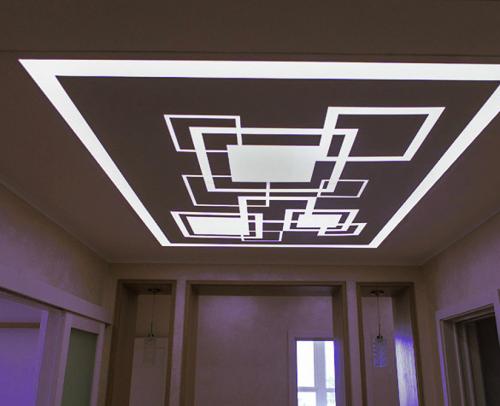 Как менять световые линии на натяжном потолке. Профиль световых линий для натяжных потолков