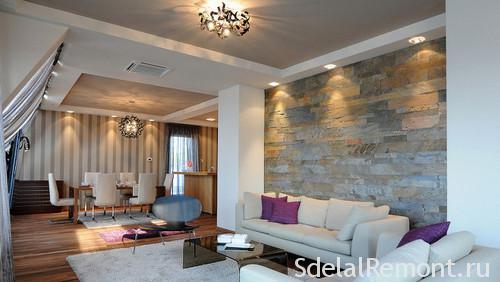 Дизайн потолка без люстры. Варианты подсветки в интерьере