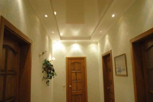 Светильник в коридор на натяжной потолок. Для коридора и прихожей