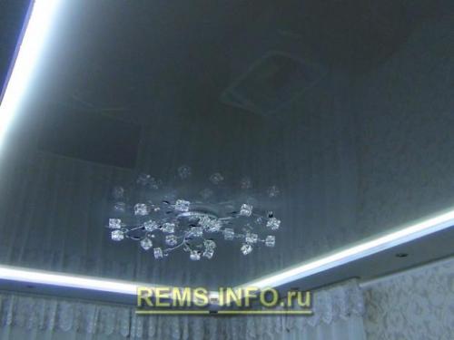 Как сделать подсветку натяжного потолка. Все о монтаже и ремонте потолков своими руками 04