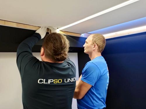 Бесшовные натяжные потолки из ткани. Бесшовные натяжные потолки из ПВХ пленки 08