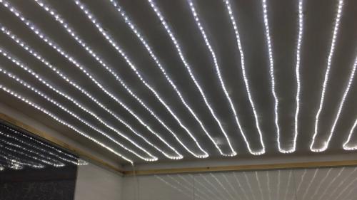 Как сделать светящийся натяжной потолок. Из чего сделать освещение