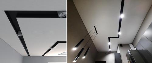 Современный дизайн натяжный потолков. Плюсы и минусы натяжных потолков 05