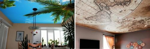 Современный дизайн натяжный потолков. Плюсы и минусы натяжных потолков 08