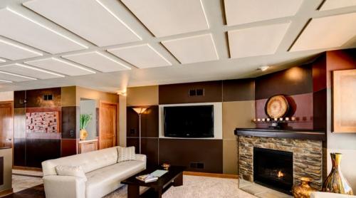 Модные потолки из гипсокартона. Виды потолков из гипсокартона