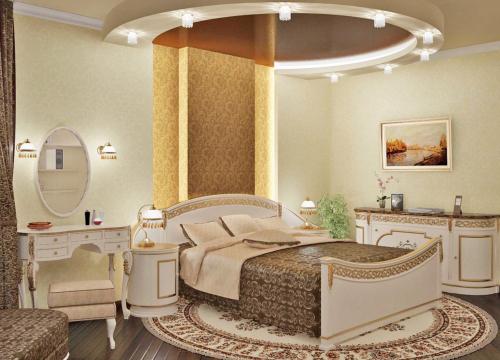 Современные стили оформления потолка в спальне. Профессиональные приемы оформления потолка в спальне