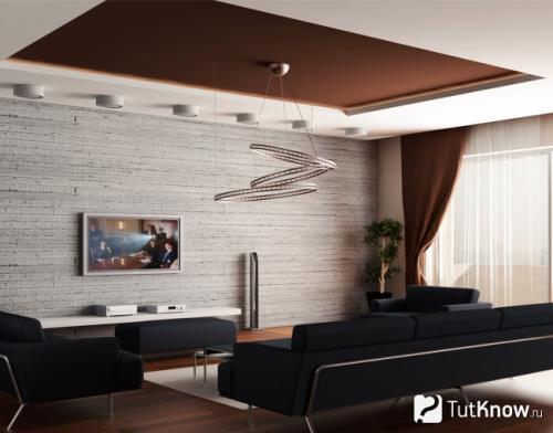 Цвета натяжных потолков в интерьере. Варианты цветового решения 07 Цвета натяжных потолков в интерьере. Варианты цветового решения 07