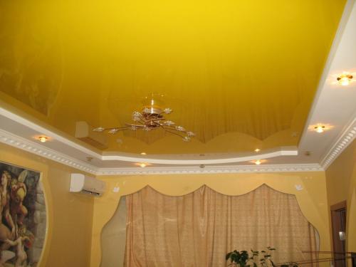 Популярные цвета натяжных потолков. Влияние цвета помещения на человека