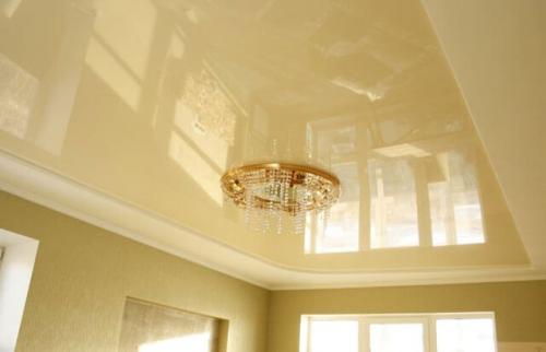 Какой потолок дороже глянец или матовый. Конструкция натяжного потолка