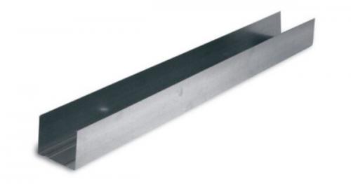 Монтаж стенового направляющего профиля. Этапы установки профиля к стене: 06