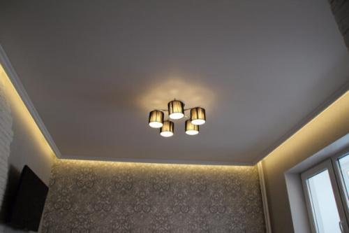 Подвесной потолок в спальне своими руками. Краска и побелка 20 Подвесной потолок в спальне своими руками. Краска и побелка 20