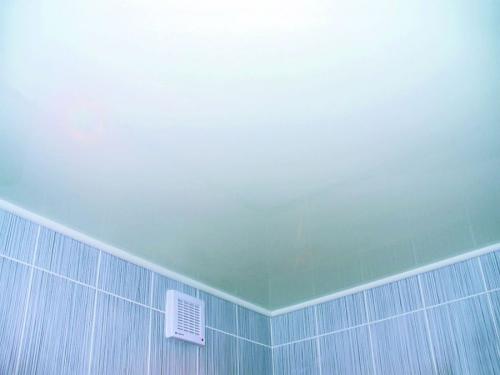 Потолок в ванной из чего лучше сделать. №1. Покраска