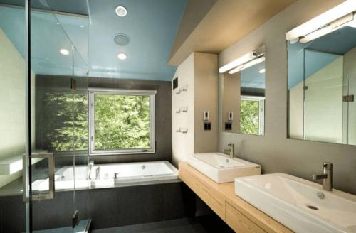 Потолок в ванной идеи. Потолок в ванной —, какой лучше дизайн выбрать и как украсить своими руками (120 фото-идей 2020 года)