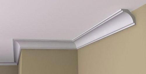 Потолочный багет под натяжные потолки. Назначение и особенности потолочного плинтуса