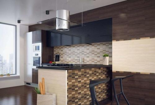 Чем лучше отделать стены на кухне. Керамическая плитка