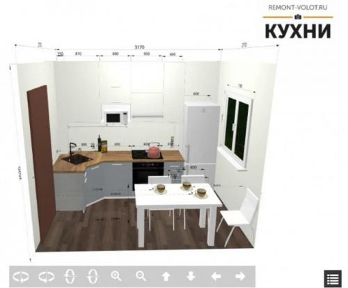 5 популярных вариантов отделки кухни. №5. Натуральный и декоративный камень 31