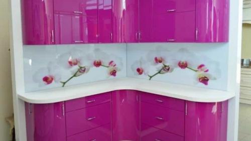 Водостойкий материал для кухни. Материалы для изготовления фасадов кухни