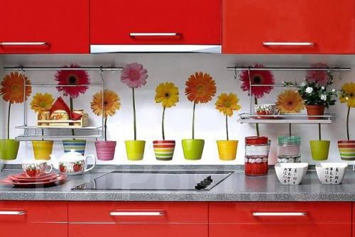 Из чего лучше сделать фартук на кухню. ТОП-20 материалов для замены фартука кухни | ФОТО, плюсы и минусы способов 15