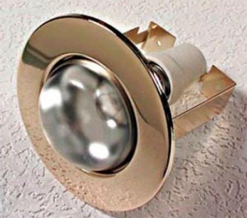 Точечные светильники размеры. Как установить точечный светильник в потолок?