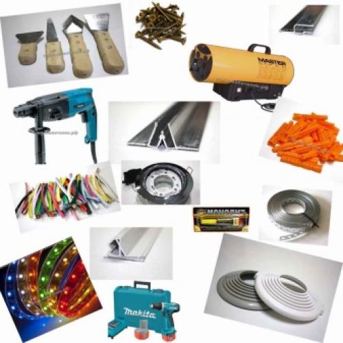 Инструмент для натяжных потолков. Инструменты для установки натяжных потолков 02