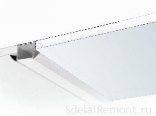 Световые линии на потолке своими руками. Монтаж световых полос в потолок без профиля-держателя