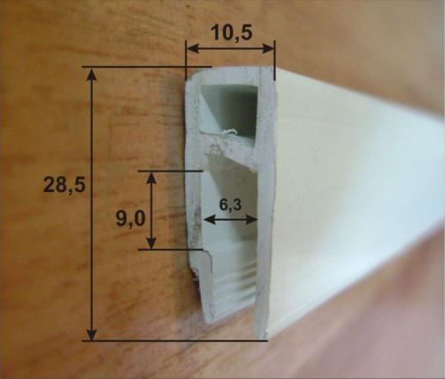 Стыковочный профиль для натяжного потолка. Виды профиля