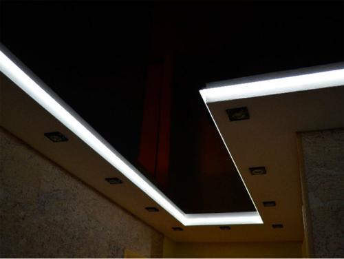 Профиль для парящего потолка размеры. Парящий потолок