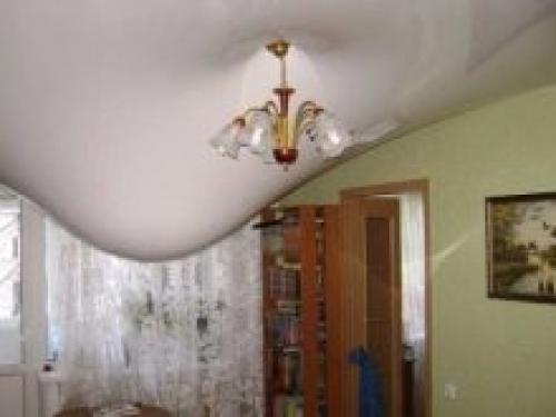 Как установить матовые натяжные потолки в квартире или доме. Плюсы натяжного потолка 12