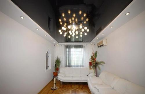 Как установить точечные светильники в натяжной потолок. Закладные платформы 07