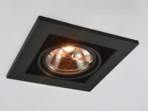 Как установить точечные светильники в натяжной потолок. Закладные платформы 28