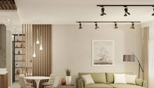 Трековые светильники на потолке. Трековые светильники в интерьере